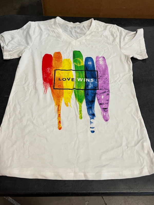 Photo 1 of Size S Pride Shirts Rainbow Graphic T-Shirts Tees Tops
