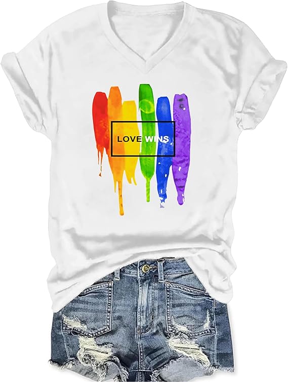 Photo 1 of Size S Pride Shirts Rainbow Graphic T-Shirts Tees Tops
