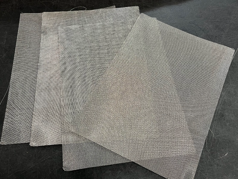 Photo 1 of Valchoose 4PACK Stainless Steel Woven Wire Mesh Never Rust, Air Vent Mesh 11.8"X8.2"(300X 210mm), Hard and Heat Resisting Screen, 1mm Hole 20 Mesh Easy to Cut for Rodents Filters Window DIY Projects
