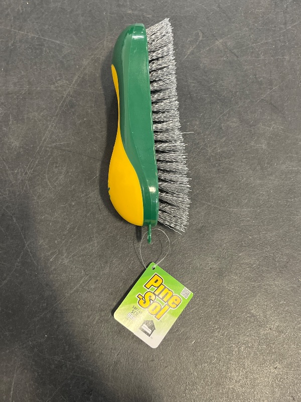 Photo 1 of Pine-Sol Soft Grip Scrub Brush Cleans and Scrubs 