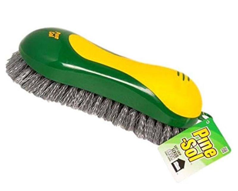 Photo 1 of Pine-Sol Soft Grip Scrub Brush Cleans and Scrubs
