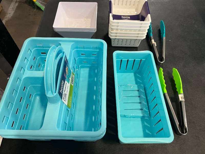 Photo 1 of 11 Mix Home Bundle. Includes 2 Caddy's, 2 Tongs, 2 3pack Multipurpose Bins, 4 Dipping Dishes, and a 2 Divider Organizer