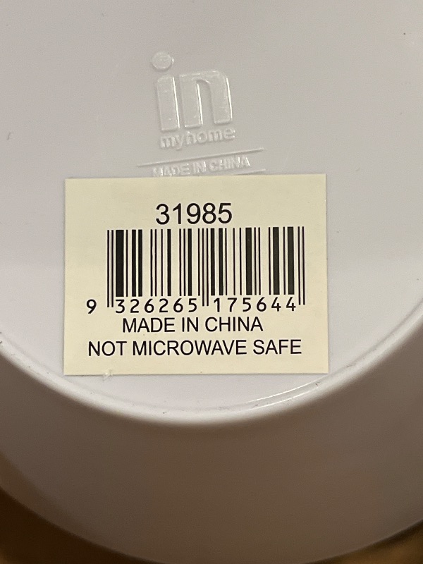 Photo 1 of 12 Plastic Soup Bowls Not Microwavable 