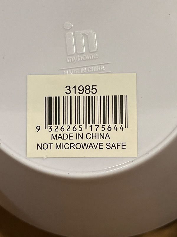 Photo 1 of 12 Plastic Soup Bowls Not Microwavable
