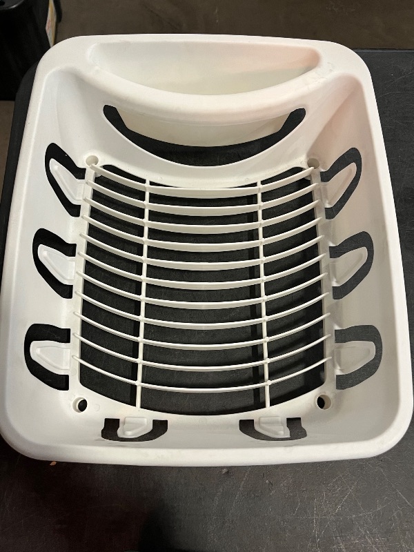 Photo 1 of 17 Item Kitchen Bundle Includes 6 Square Plates(Dark Green, Light Green, and Red) , 1 DishRack, 4 Square Dipping Bowls (Not Microwavable) and 6 Different Color Tongs