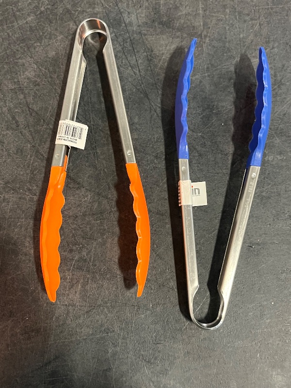 Photo 1 of 5 Different Color Kitchen Tongs