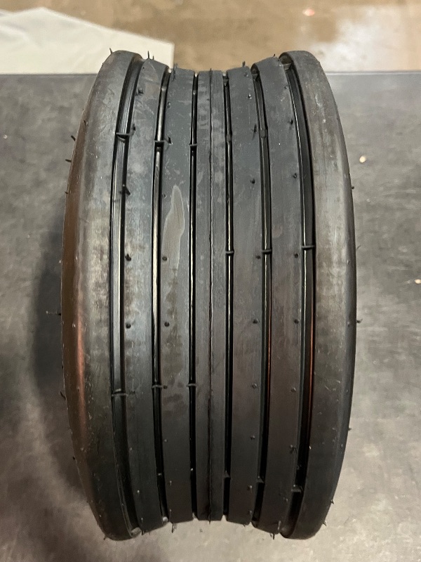 Photo 1 of Two 15x6.00-6, 15-6.00x6 Fits Hay Tedder Lawn Tires Heavy Duty 15/6.00-6 Lawn Tractor Mower
