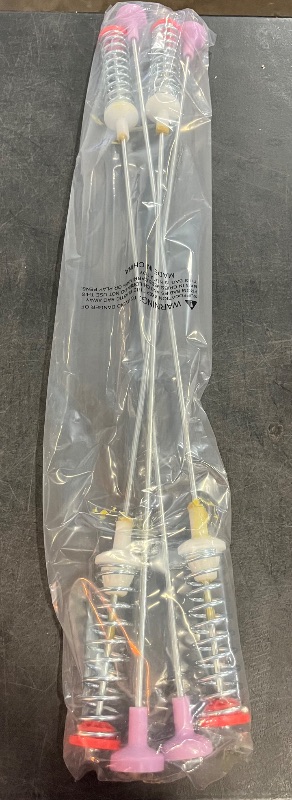 Photo 1 of Upgraded DC97-16350S DC97-16350U DC97-16350T Washer Suspension Rods(26.4in) Replaces DC97-16350E, DC97-16350K, DC97-16350R Fit for Samsung WA50R5200AW WA50R5400AV WA50R5400AW WA45T3200AW Damper
