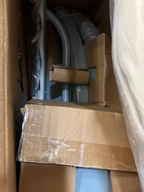 Photo 1 of Baby Swings for Infants to Toddler, Portable Baby Swing for Indoor and Outdoor, Infant Swing for Newborn with Remote Control, 5 Speeds, 5-Point Harness, and 10 Preset Lullabies (Grey)