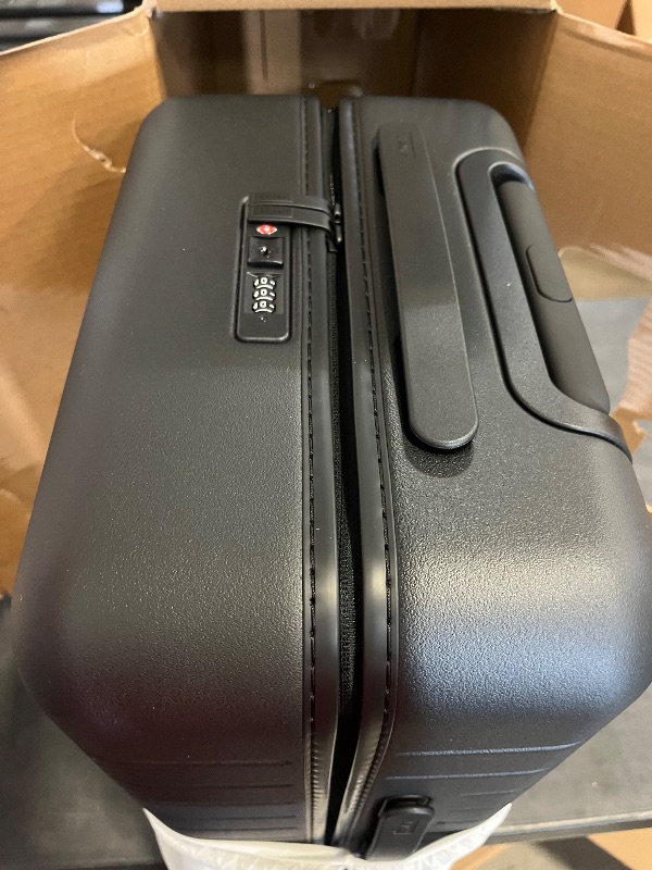 Photo 1 of Away Bigger Carry-On Luggage, Lightweight Hardside Large Suitcase with Spinner Wheels, TSA Lock, Airline Approved, Jet Black
