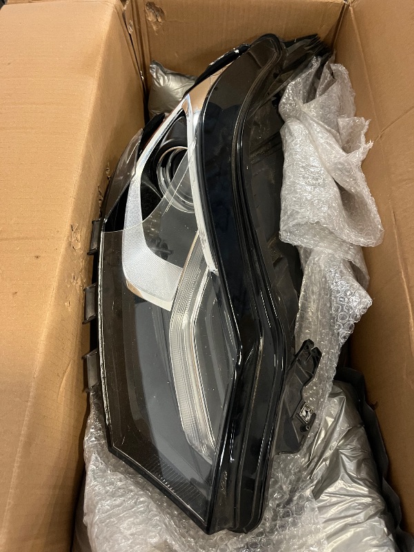 Photo 1 of Damaged**
FIONE Xenon/HID Headlight Compatible with Chevy Equinox 2018 2019 2020 2021 LED DRL Projector Headlamp Replacement Right Passenger Side RH

