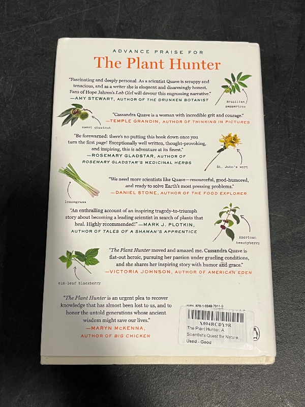 Photo 1 of The Plant Hunter: A Scientist's Quest for Nature's Next Medicines Hardcover