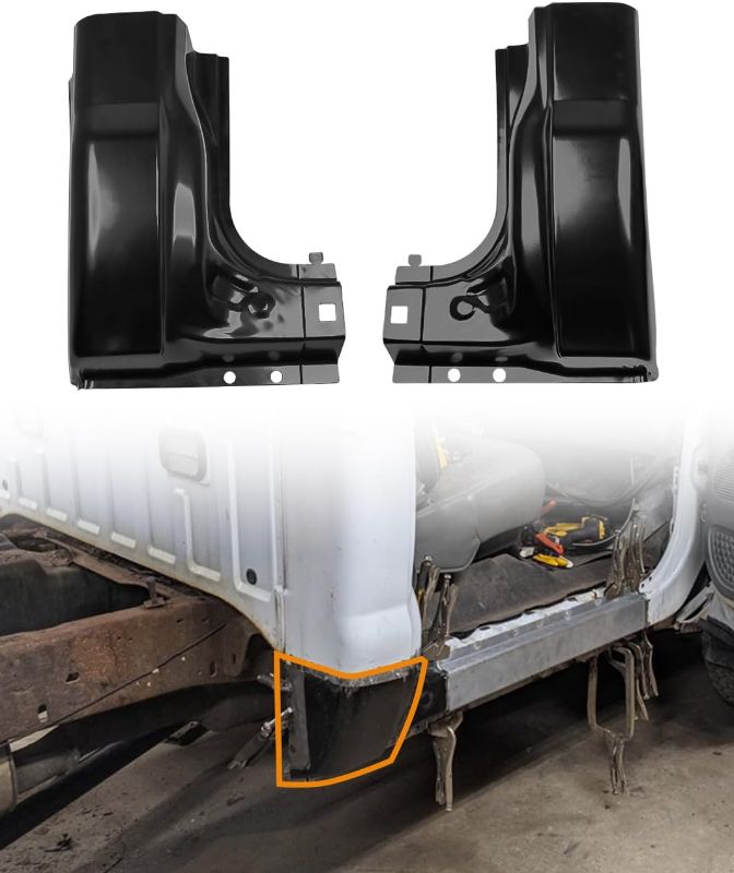 Photo 1 of Cab Corner Kit Black Fit for 1999-2016 Ford Super Duty F250 F350 Regular Cab Standard Cab Crew Cab Driver & Passenger Side NOT for Ext cab
