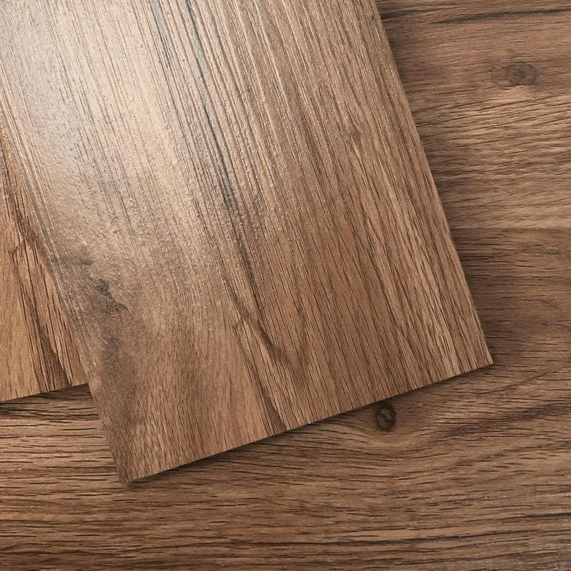 Photo 1 of Art3d 36-Pack 54 Sq.ft Peel and Stick Floor Tiles Vinyl Plank Flooring Wood Look, Adhesive and Waterproof Tile Sticker for Bedroom, Living Room, Kitchen, RV in Rosewood
