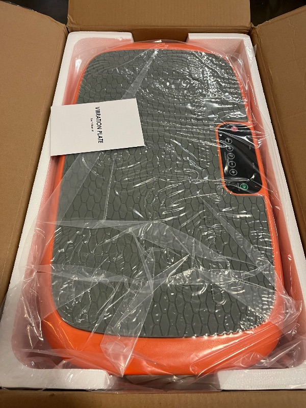 Photo 1 of Sealed, Opened for Pictures** 
Vibration Plate Exercise Machine for Weight Loss Fitness Equipment, Vibration Plate Platform for Home Fitness,Lymphatic Drainage Shaking Full Body Shaker 99 Adjustable Speeds

