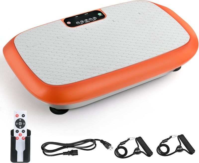 Photo 1 of Sealed, Opened for Pictures** 
Vibration Plate Exercise Machine for Weight Loss Fitness Equipment, Vibration Plate Platform for Home Fitness,Lymphatic Drainage Shaking Full Body Shaker 99 Adjustable Speeds
