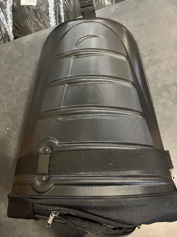 Photo 1 of Golf Travel Bags for Airlines with Wheels & Hard Shell Top, Lightweight 1680D Club Travel Case, Foldable Golf Bag for Men with Handles, Side Pockets & Durable Protection
