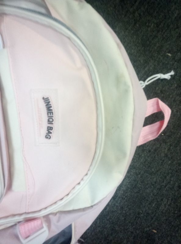 Photo 1 of Kawaii Backpack for Girls School Bookbag Cute Anime Backpacks with Pins and Pendant