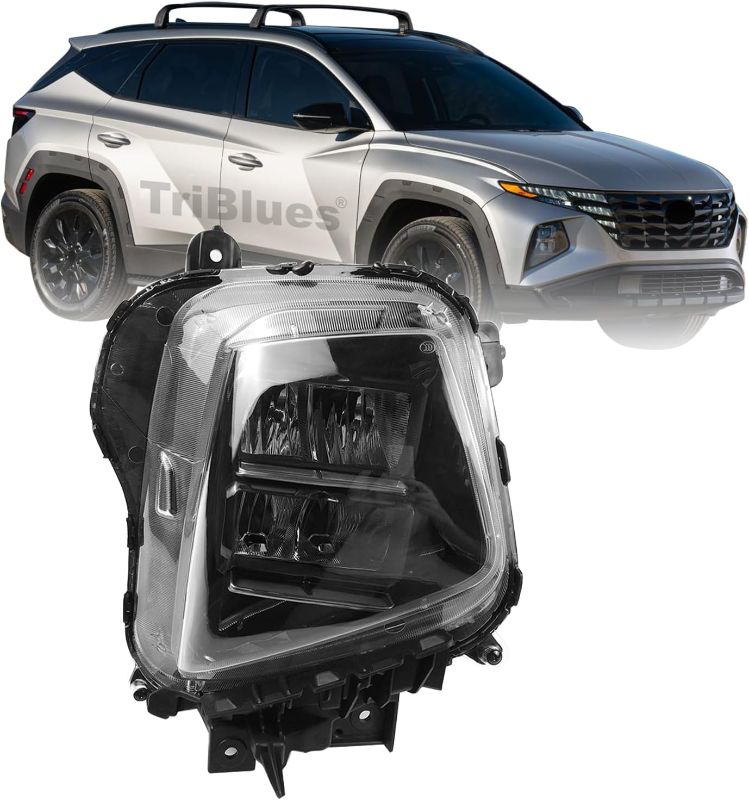 Photo 1 of Headlights Replacement for Hyundai Tucson SE SEL 2022 2023 2024, Headlight Clear Lens Right Passenger Side Front Head Light Headlamp for Hyundai Tucson SE SEL 2022-2024
