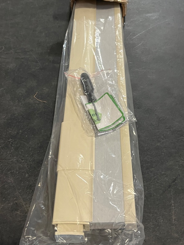 Photo 1 of No Drill Cellular Shades for Indoor Windows, Thermal Insulating & Noise Reducing Honeycomb Blinds, Free Stop Cordless Blackout Shades, White, 27" W x 64" H
