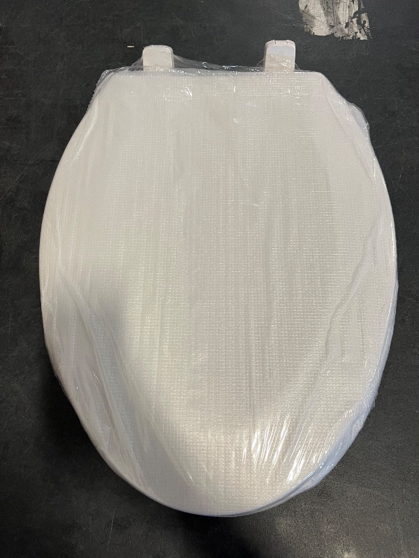 Photo 1 of K-4636-RL-0 Elongated Toilet Seat Replacement for KOHLER 4636-RL-0 Elongated Bowl Toilet Seat Slow-Close, Soft Close toilet Seat and Lid, White
