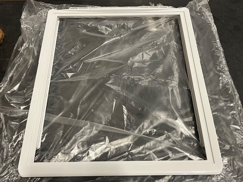 Photo 1 of 241973101 Shelf Frame Without Glass Refrigerator Delicatessen Drawer Cover for Frigidaire, Kenmore, Crosley Refrigerator Replaces 1513005 AH2363843 EA2363843
