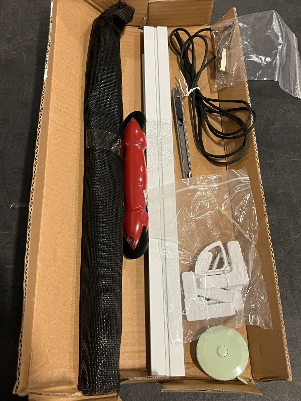 Photo 1 of Window Screen Replacement Kit Width:48in Length:158 Fiberglass|Includes Full Set of Tools | Suitable for Windows, Screen Doors, and Courtyards | UV Resistant and Durable | Easy to Install
