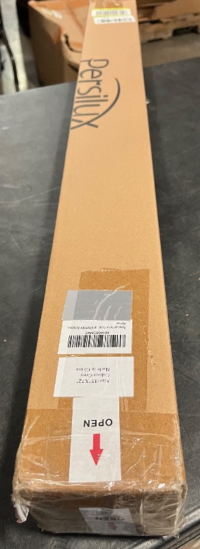 Photo 1 of Persilux Roller Window Shades for Home, Free-Stop Cordless Solar Shades, 5% Openness Light Filtering Roller Shades for Windows (Grey, 35" W x 72" H) See Through UV Protection Solar Blinds for Windows
