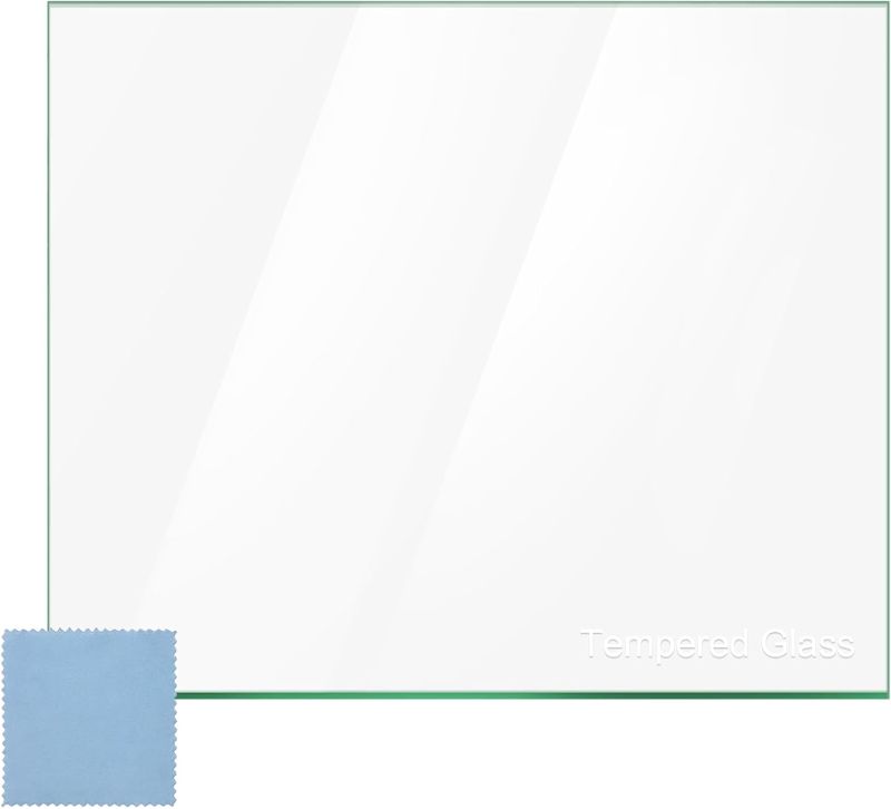 Photo 1 of 240350608 AP2115928 Refrigerator Crisper Drawer Cover Insert, Refrigerator Glass Replacement for Frigidaire Kenmore, White-Westinghouse, Crosley Glass Shelf Replacement - 24" x 15.5"
