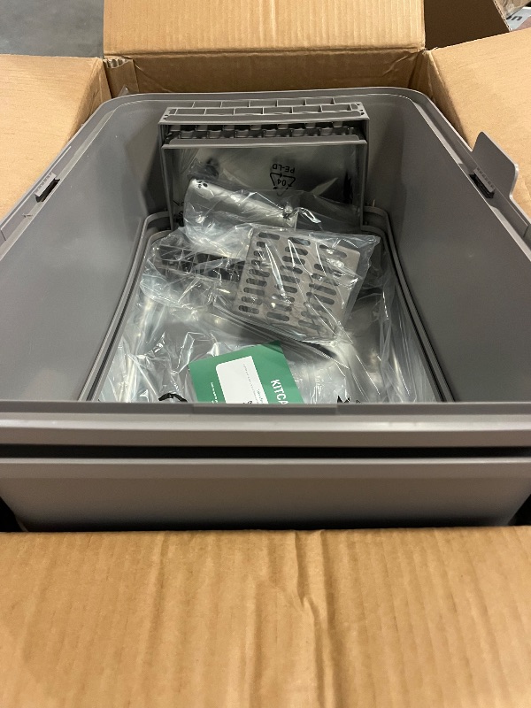 Photo 1 of 2PACK Stainless Steel Litter Box, Metal Litter Boxs with Lid High Sides, XL Extra Large Litter Box for Big Cats, Never Absorbs Odors, Leak-Proof, Stain-Free, Rust-Free, Easy to Clean, Scoop Included
