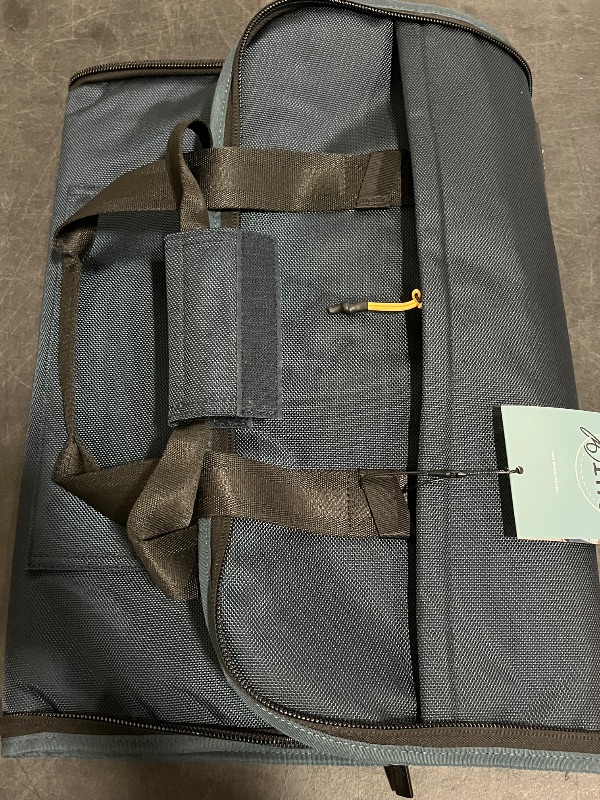 Photo 1 of Halfday Convertible 2-in-1 Premium Garment Duffel Weekender Bag 40L | Wrinkle-Free Travel, Hanging Suit Compartment, Shoe Pockets, Trolley Sleeve. Balistic Nylon Carry-On, Pacific

