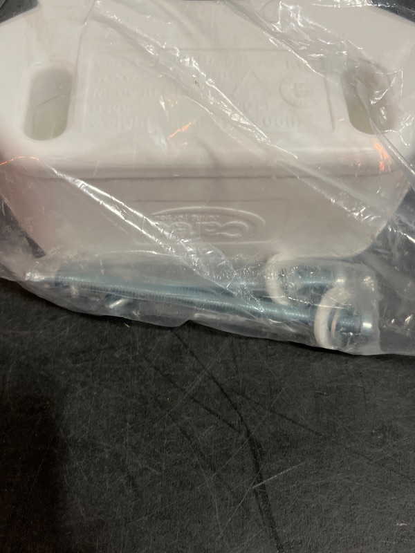 Photo 1 of Carex Toilet Seat Riser, Elongated Raised Toilet Seat Adds 3.5 inches to Toilet Height, for Assistance Bending or Sitting, 300 Pound Weight Capacity Toilet Riser