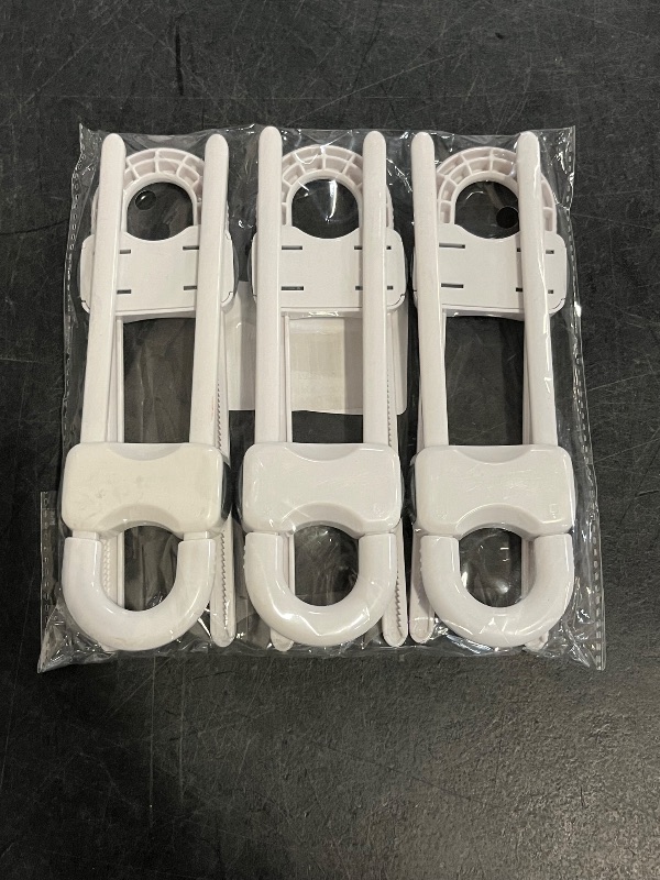 Photo 1 of 3Pcs Safety Cabinet Locks Easy Install Cupboard Latches for Pinch Design Durable and Reliable Pantry Lock for Protection