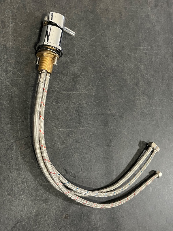 Photo 1 of CUHSA Basin Taps Wall Mounted, Brass Basin Mixer Tap, ° Swivel, Bathroom Sink Faucet Nozzle