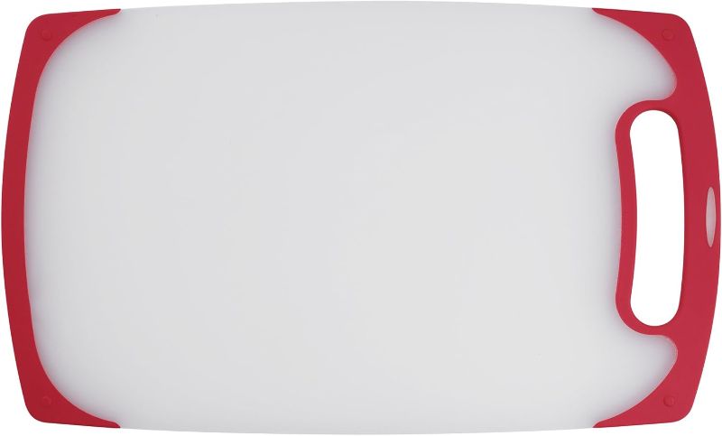 Photo 1 of Cuisinart CPB-15SR 15" Semi-Transparent Board with Red Trim, White