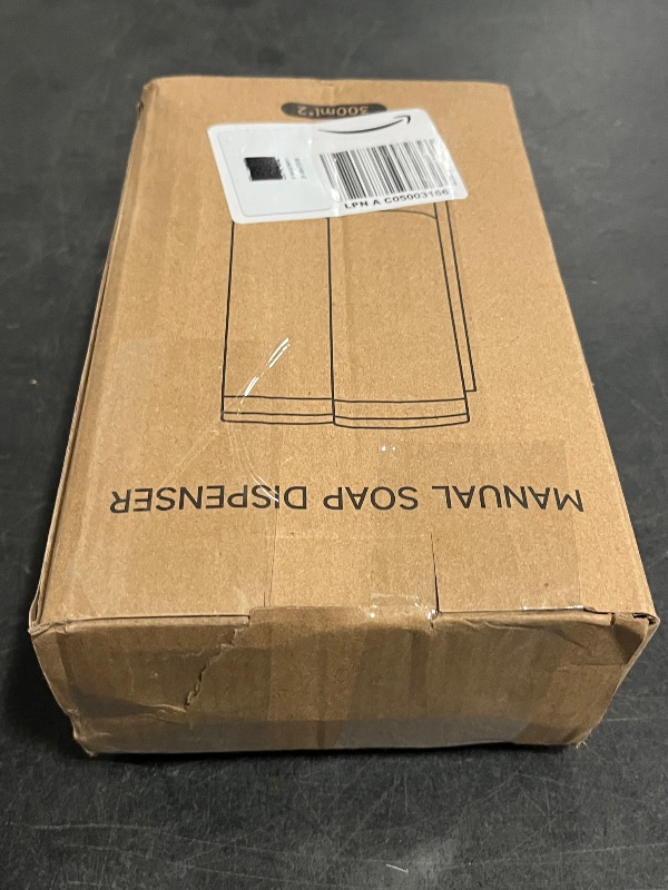 Photo 1 of 2-Chamber Soap Dispensers Wall Mount,400ml Bathroom Shower Dispenser,Press Manually Lotion Shower Soap Dispenser Use for Home,Bath,Kitchen,Hotels,Apartment,Restaurants(Black)