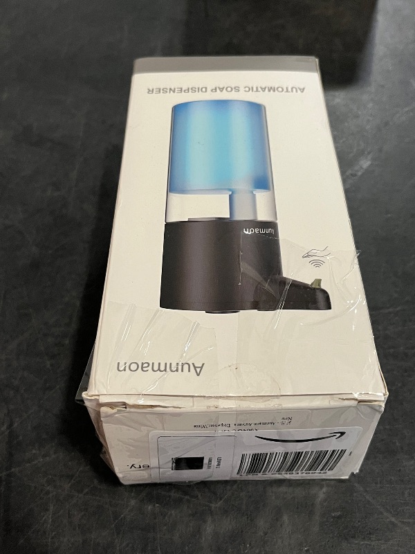 Photo 1 of Automatic Soap Dispenser Stainless Steel with Sensor Infrared Soap Dispenser Electric IPX5 Waterproof USB-C Charging Motion Sensor for Kitchen & Bathroom, 9oz (White)