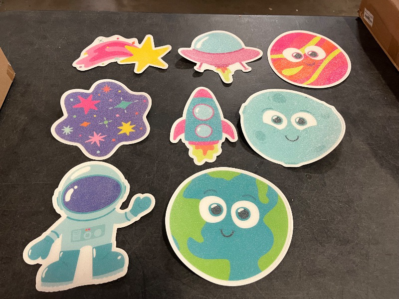 Photo 1 of 8 Bath Stickers , Space