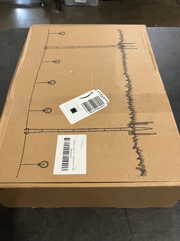 Photo 1 of 4 Pack String Light Poles for Outside, Heavy-Duty Metal Light Poles for Outdoor String Lights with Fork, Adjustable Lighting Accessories for Patio Decor Backyard Yard Pergola Garden Decorations (Lights Not Included)