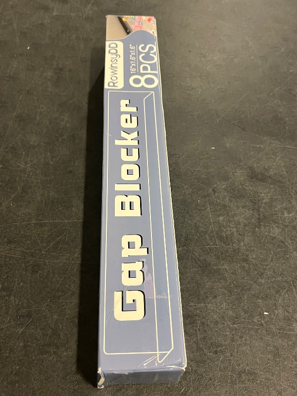 Photo 1 of 8 Pack Toy Blocker for Furniture, Clear Under Couch Blocker, Stop Things Going Under Sofa or Bed, 16" L x 1.6" H, Adjustable Gap Bumper for Furniture with Strong Tape