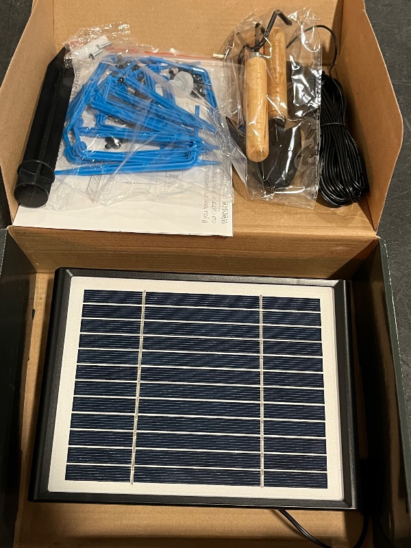 Photo 1 of Solar Drip Irrigation System, Auto Watering Kit for 20-30 Pots, Solar-Powered Plant Watering, 25 Timer Modes, 900ml/min Flow Indoor/Outdoor Garden, Balcony & Patio Irrigation System