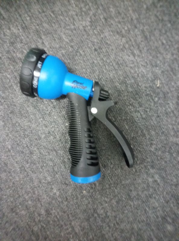 Photo 1 of Flexi Hose with 8 Function Nozzle, 75FT - Lightweight Expandable Garden Hose, No-Kink Flexibility, 3/4 Inch Solid Brass Fittings and Double Latex Core