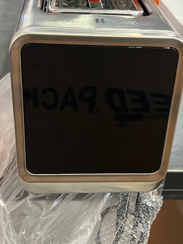 Photo 1 of Keenstone Toaster 4 Slice, Digital Smart Toaster with TouchScreen, Memory Function, Single Slot Toasting, Timer, Reheat & Defrost for Bagels, Bread, Waffles, Muffin, Stainless Steel Kitchen Essentials