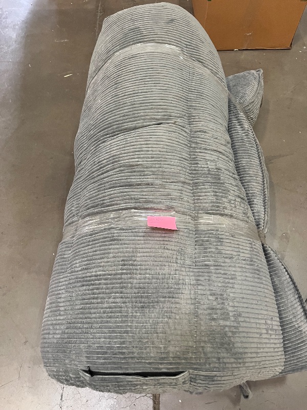 Photo 1 of Futon Mattress Full Size, Thick Futons Sofa Couch Bed Sleeper Sofa Bed, Floor Mattress for Adults, Roll Up Folding Mattress Shredded Foam Filling, Medium Firm(Frame Not Included)