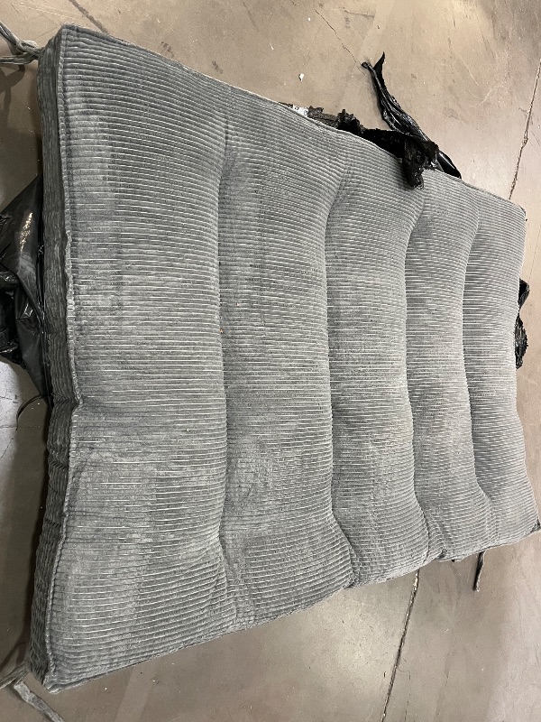 Photo 1 of Futon Mattress Full Size, Thick Futons Sofa Couch Bed Sleeper Sofa Bed, Floor Mattress for Adults, Roll Up Folding Mattress Shredded Foam Filling, Medium Firm(Frame Not Included)