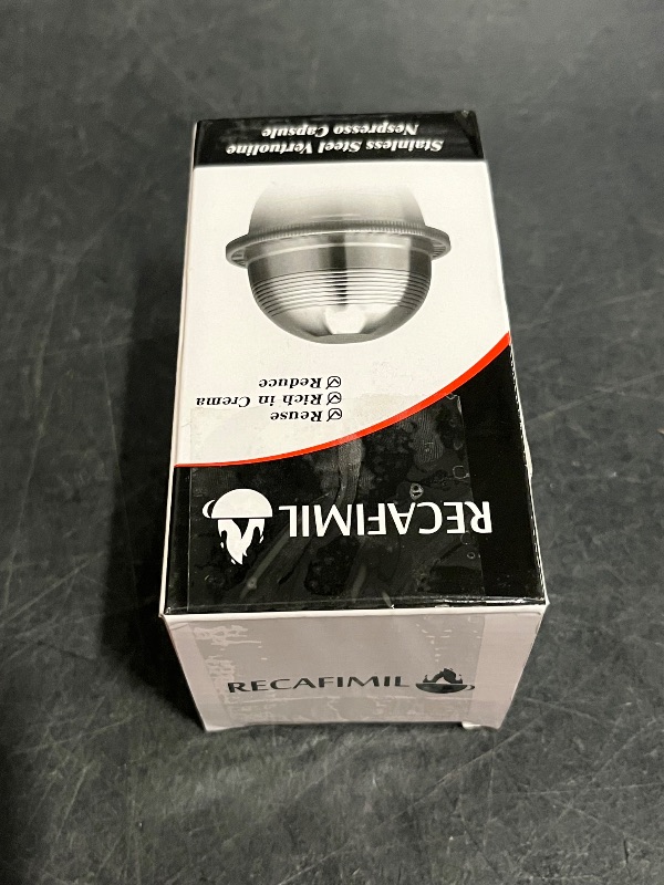 Photo 1 of 5pcs Reusable Coffee Pods for Nespresso VertuoLine, Refillable Coffee Capsules for Vertuo, Refill Coffee Pod for Nespresso Machine with 5pcs Aluminum Foil Lids