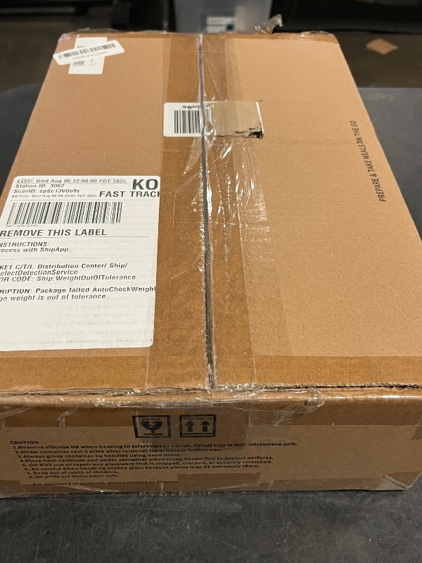 Photo 1 of 6-Cup Tempered Glass Container 2 PACK, Compatible with Ninja Crispi 4-in-1 Portable Cooking System, Microwave, Freezer and Dishwasher Safe, PFAS Free Glass Cooking Surface