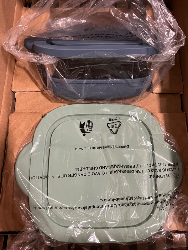 Photo 1 of 6-Cup Tempered Glass Container 2 PACK, Compatible with Ninja Crispi 4-in-1 Portable Cooking System, Microwave, Freezer and Dishwasher Safe, PFAS Free Glass Cooking Surface