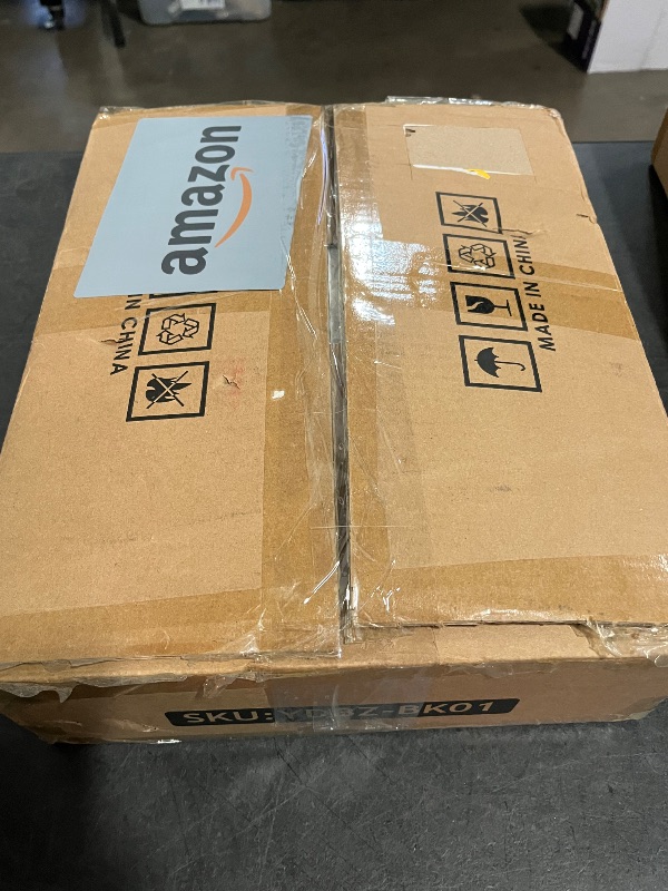 Photo 1 of End Table with Charging Station & LED Lights, 3 Tier Movable Nightstand with Wheels, Narrow Tables Side Table for Living Room Bedroom Home Office,Black