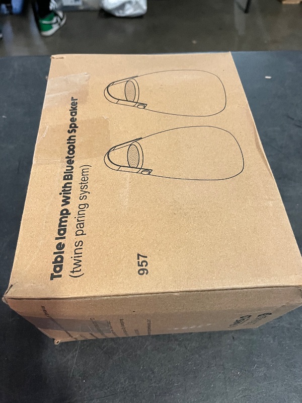 Photo 1 of Outdoor Table Lamps with Speakers, 2-Pack Rechargeable Night Lights Portable Dimmable Water-Resistant Shower Lamp with 7 Color Changing 3 Lighting Modes
